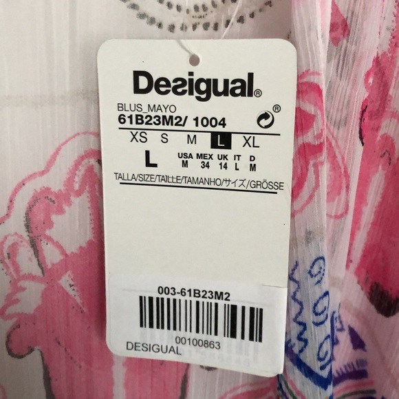 NWT:  Summer Shawl Sheer Top - Picture 4 of 4